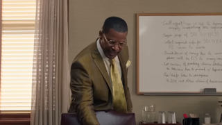 Jamie Foxx in the preview for The Burial.
