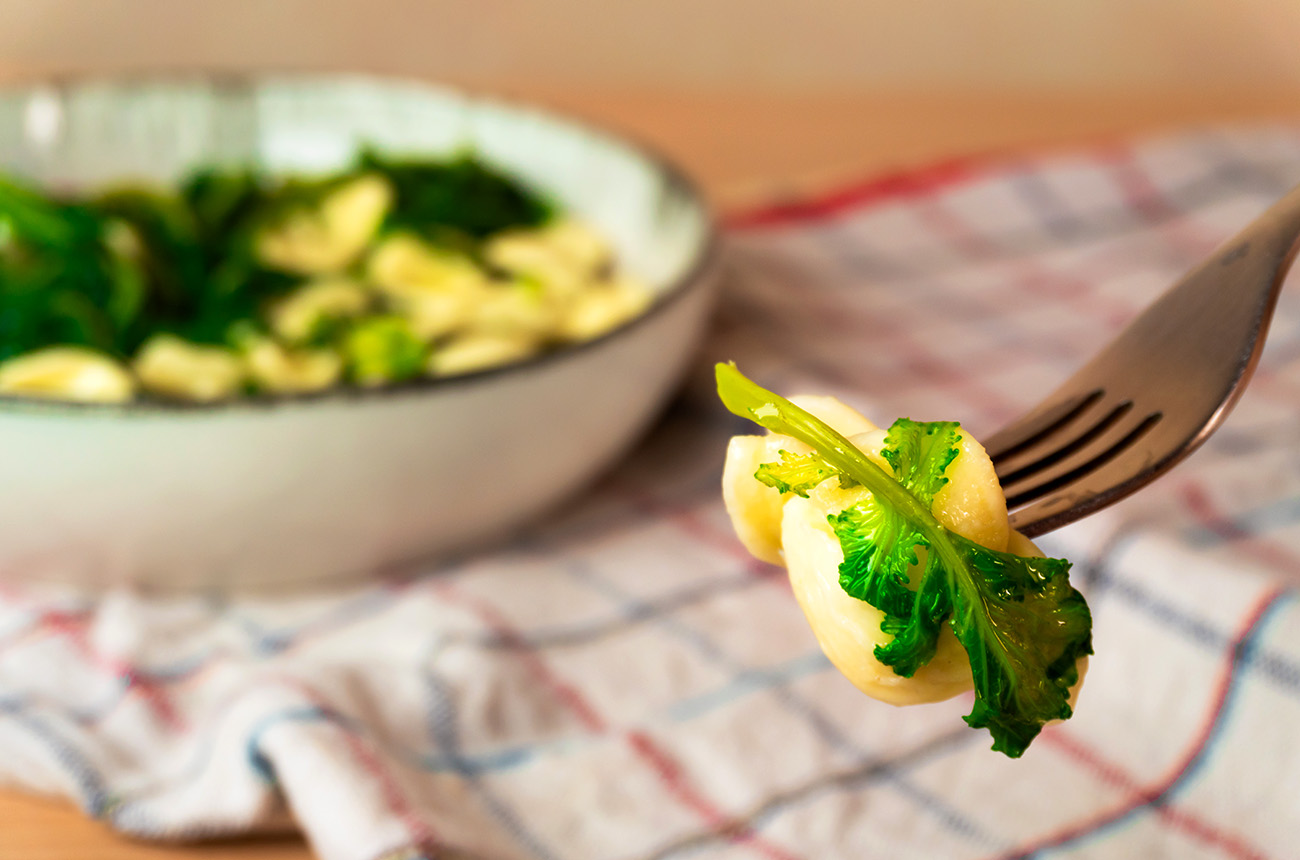 orecchiette alle cime di rapa