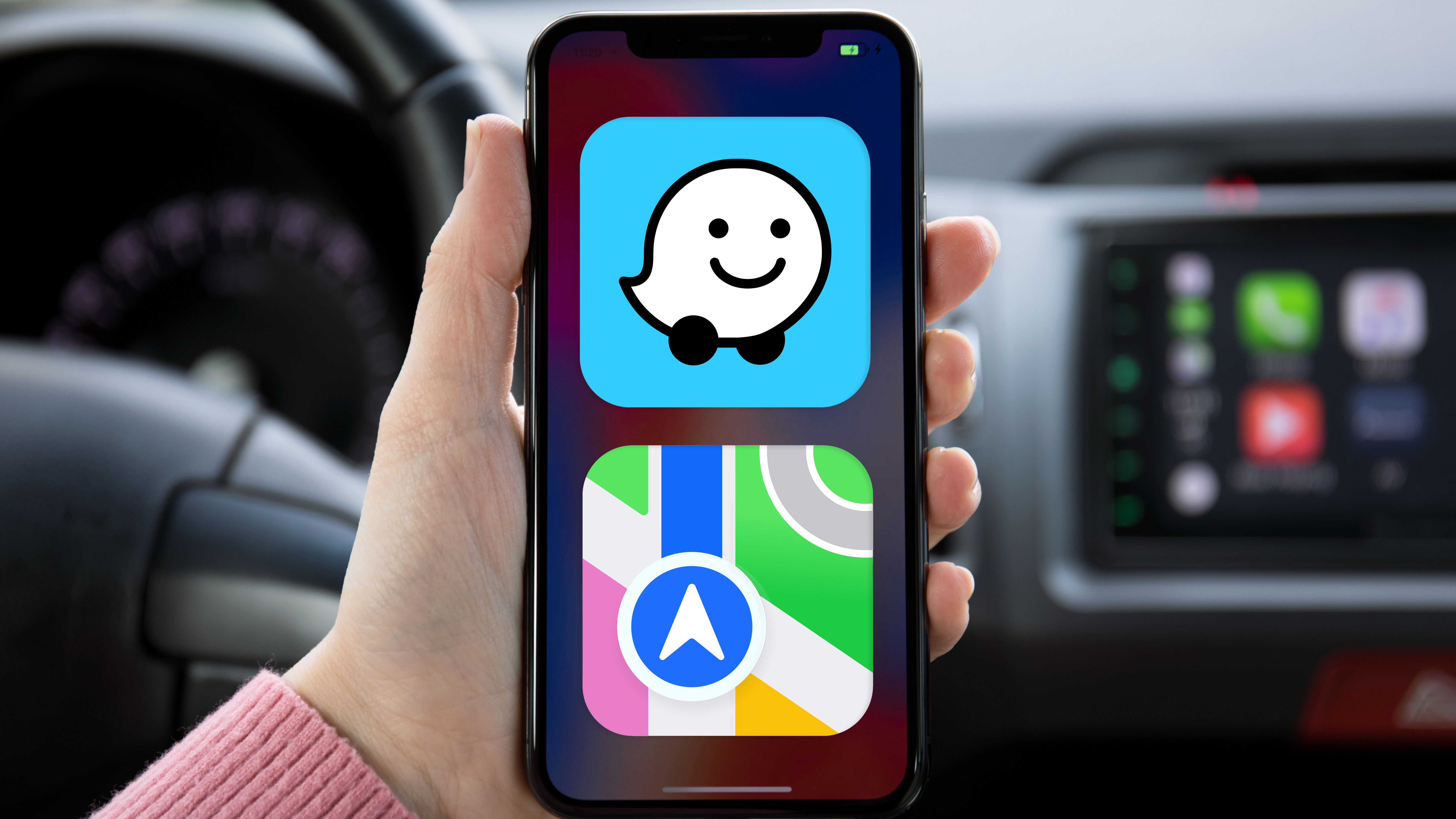 Waze vs Apple Maps
