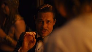 Brad Pitt orders a drink in Babylon