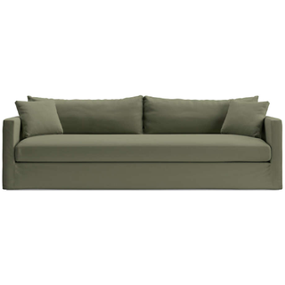 green sofa slipcover