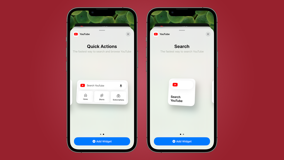 Rejoice! YouTube widgets finally arrive for iOS 16 and iPadOS and