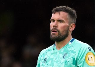 Watford goalkeeper Ben Foster during the Premier League match at Goodison Park, Liverpool. Picture date: Saturday October 23, 2021