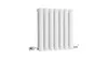 Milano Milano Aruba - Modern Horizontal Double Panel Designer Radiator - White