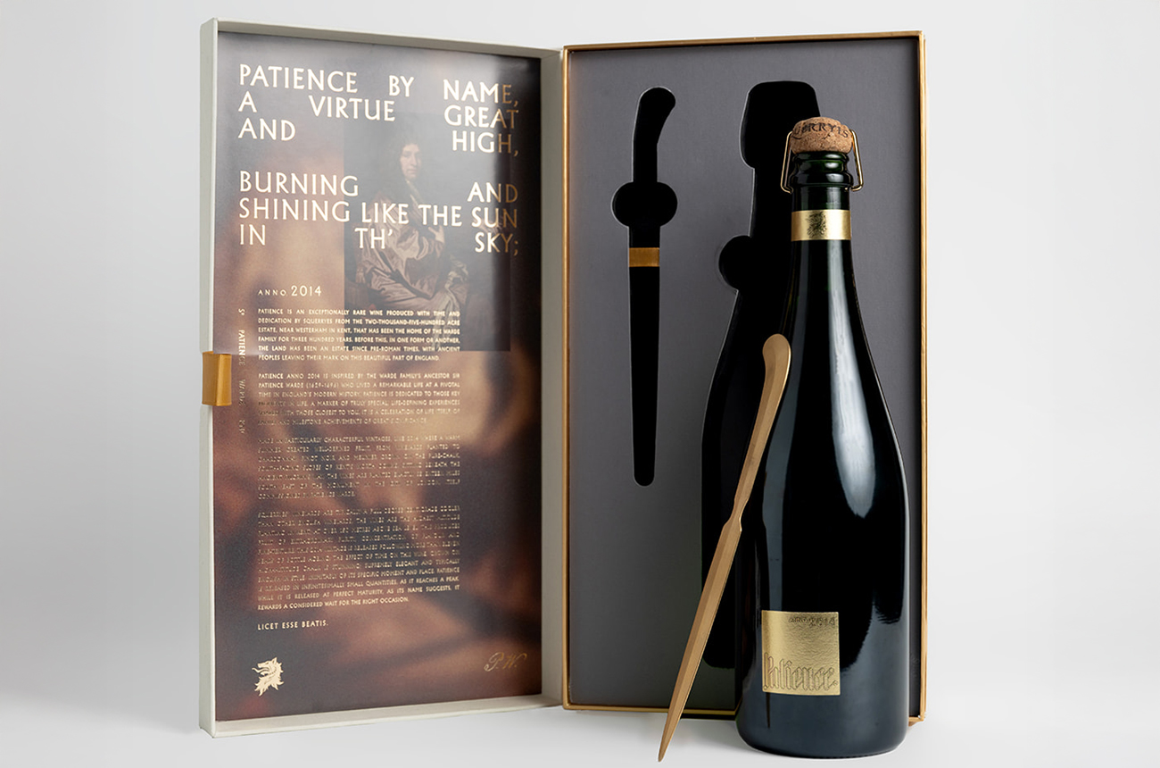 Squerryes Estate's prestige cuv&amp;eacute;e, Patience