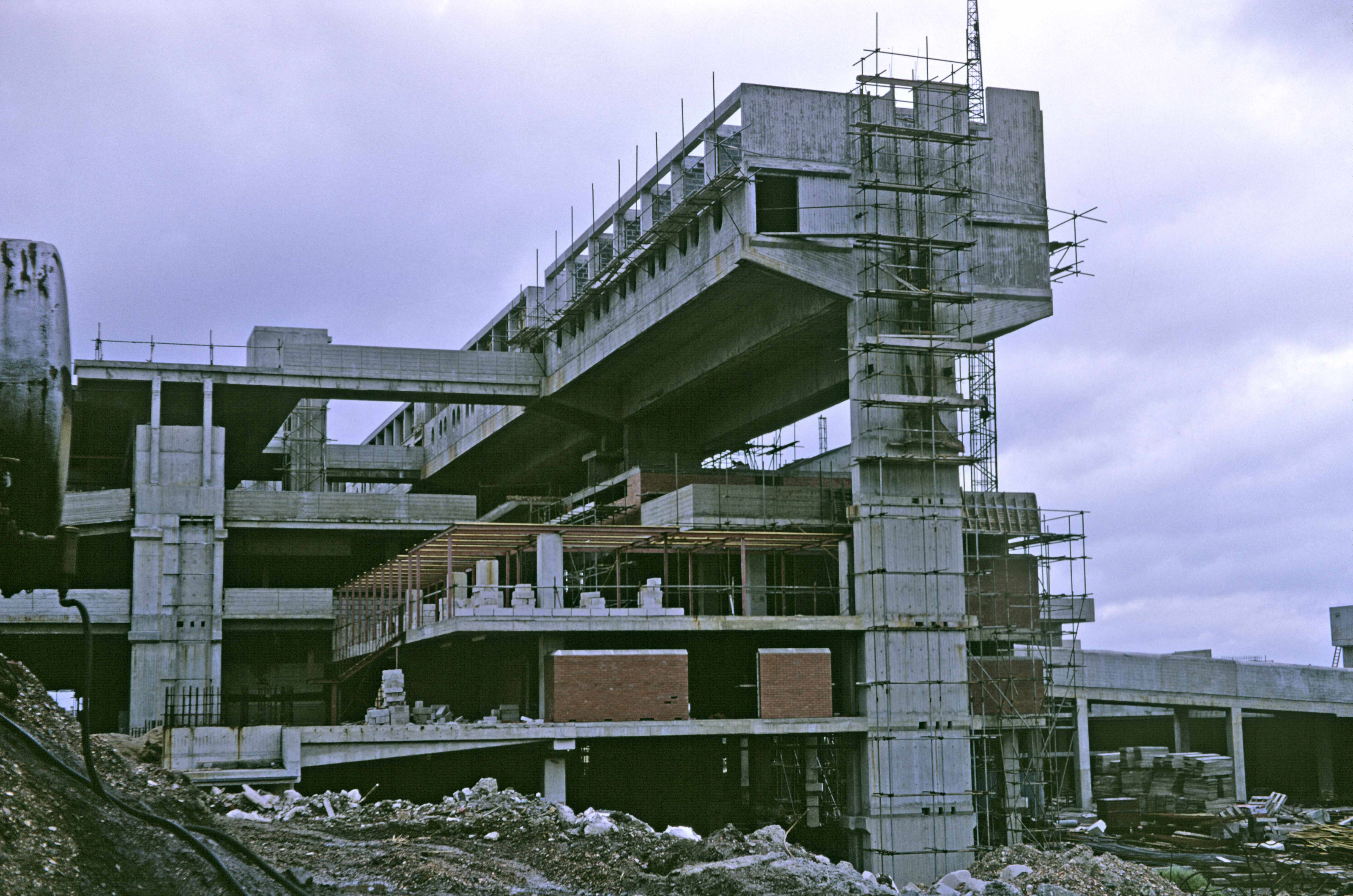 Construction of Cumbernauld Town Centre, Cumbernauld Development Corporation, 1958-1967