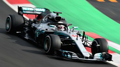 Lewis Hamilton Mercedes F1 testing