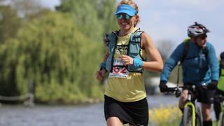 debbie races in the grand union canal ultra