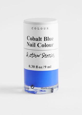 & Other Stories Cobalt Blue Nail Colour