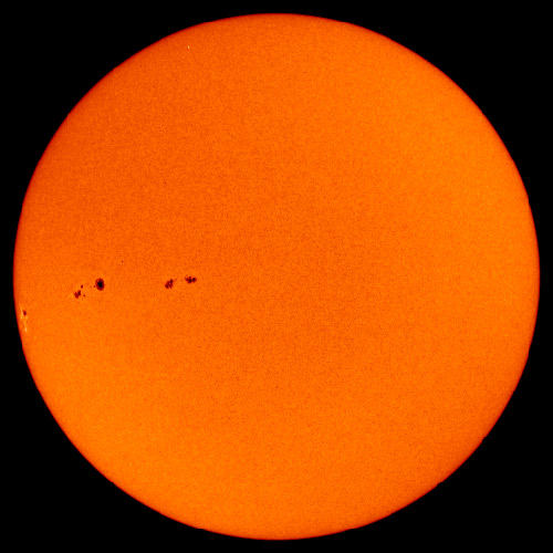 Sunspots Erupt Suddenly