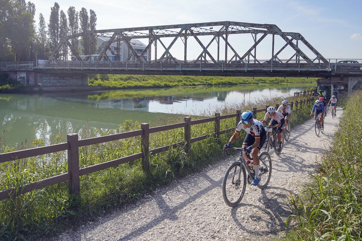Gravel World Championships 2022 - Women Elite - 1st Edition - Vicenza - Cittadella 140 km - 08/10/2022 - Scenery - photo Massimo Fulgenzi/SprintCyclingAgency&Acirc;&copy;2022