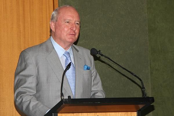 The outspoken Alan Jones AO was among the special guest at the event's launch.