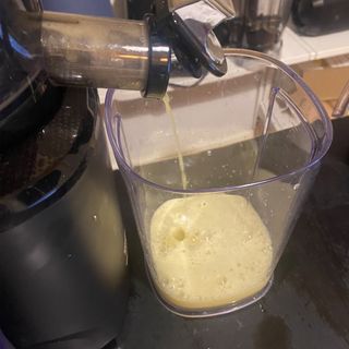 Image of Kuvings juicer to make apple juice