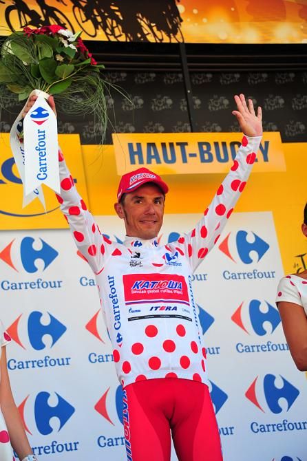 Joaquim Rodriguez (Katusha) still leads the mountains classification