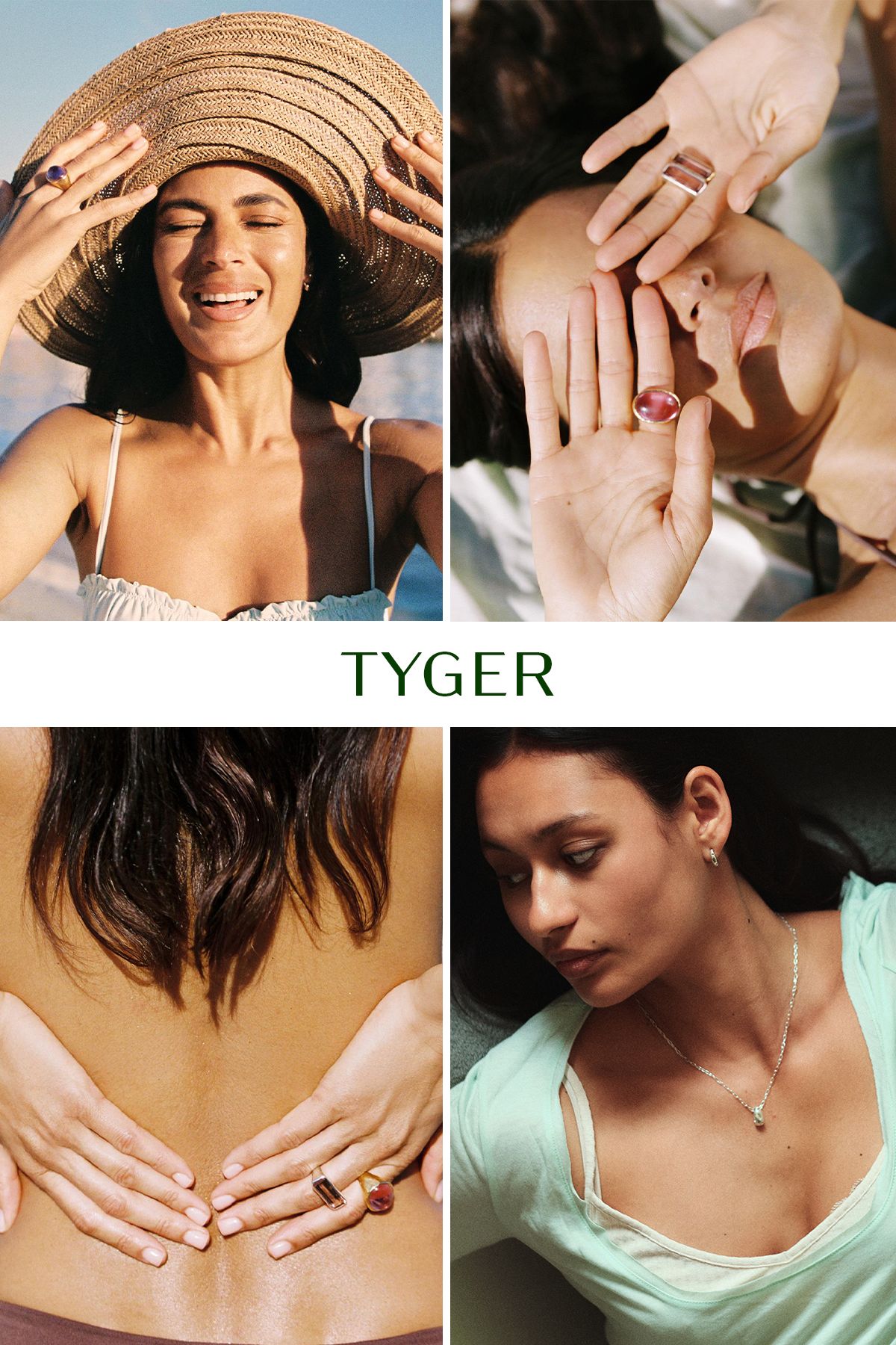 An image of cool girl jewellery brand Tyger.