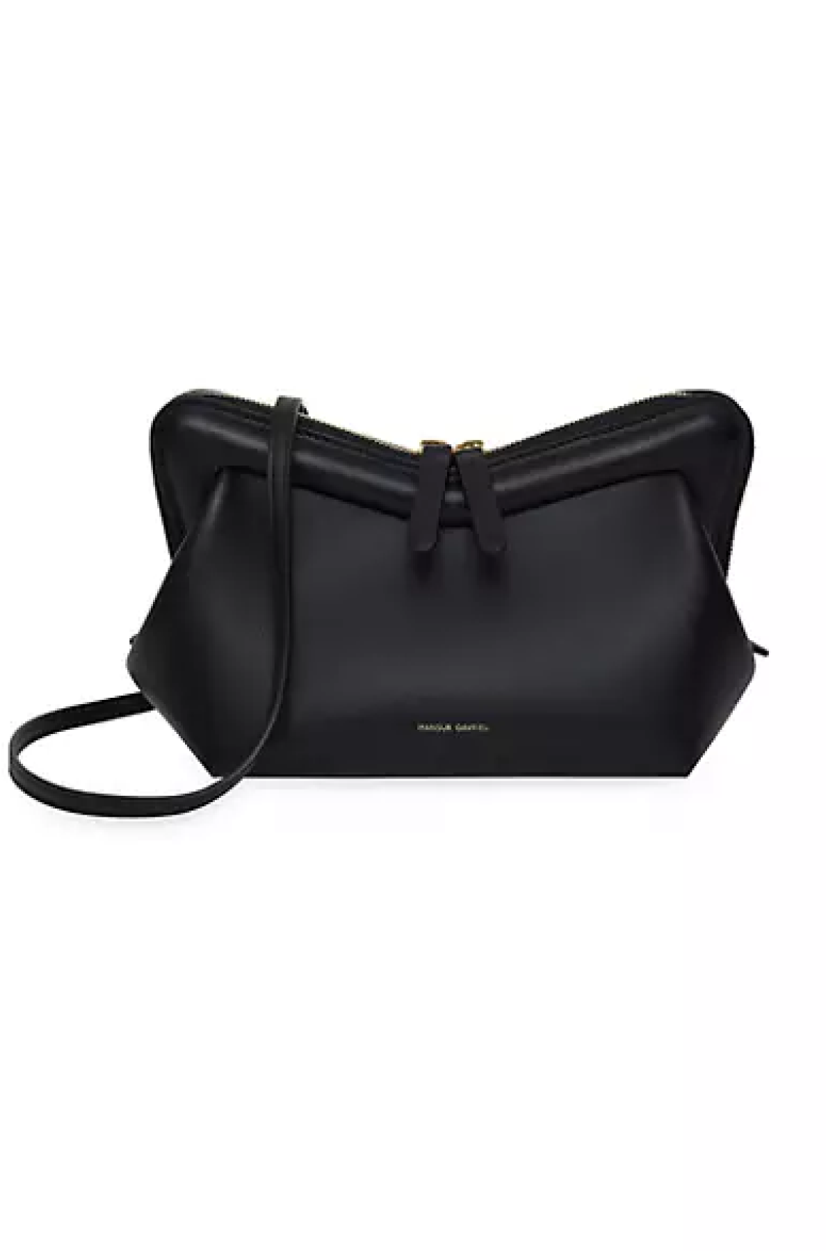 Mansur Gavriel Mini M Frame Leather Crossbody Bag