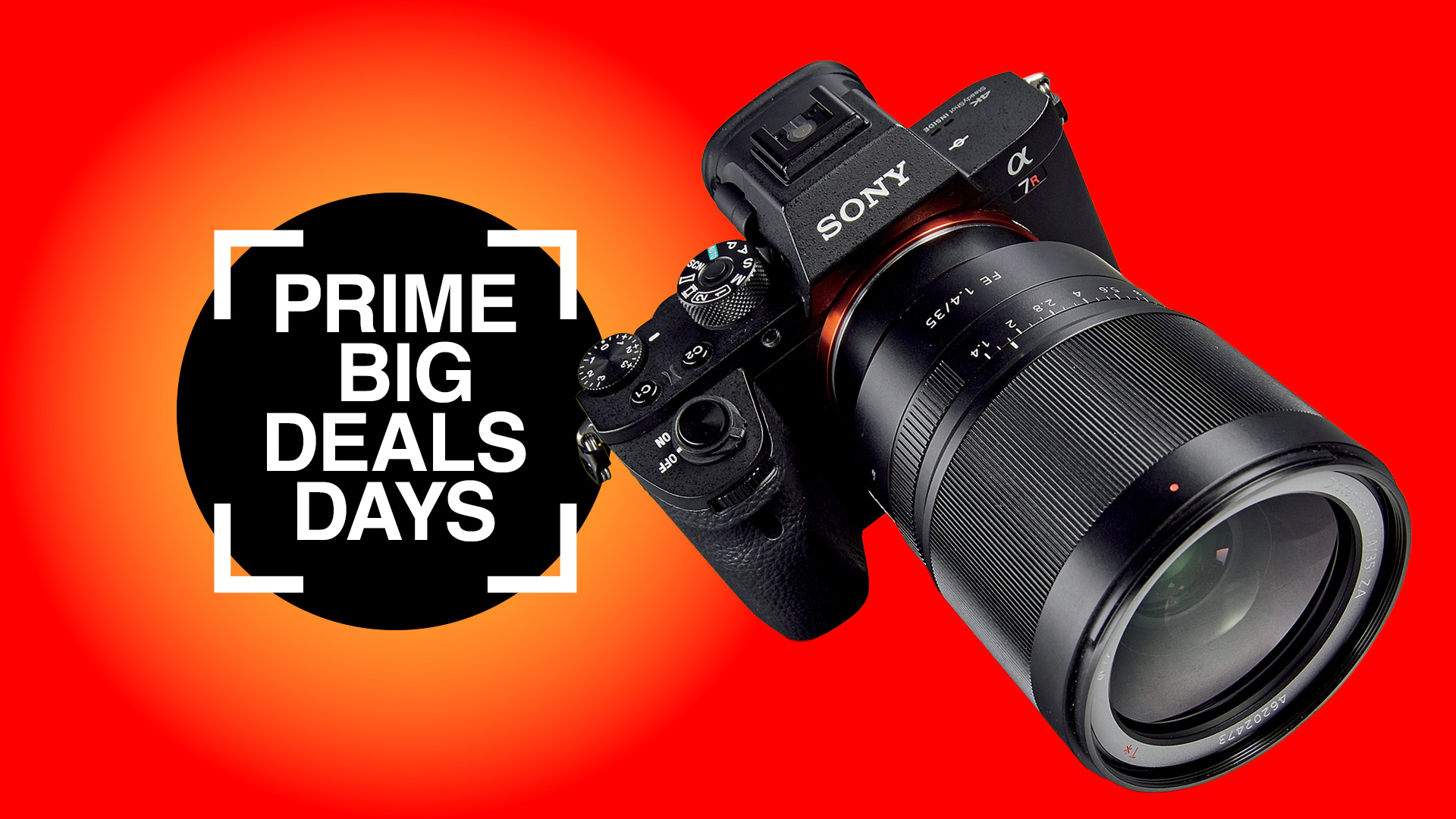 Prime Big Deals Days with Sony A7R camera