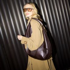 Hannah Strafford Taylor wearing the YSL Mombasa