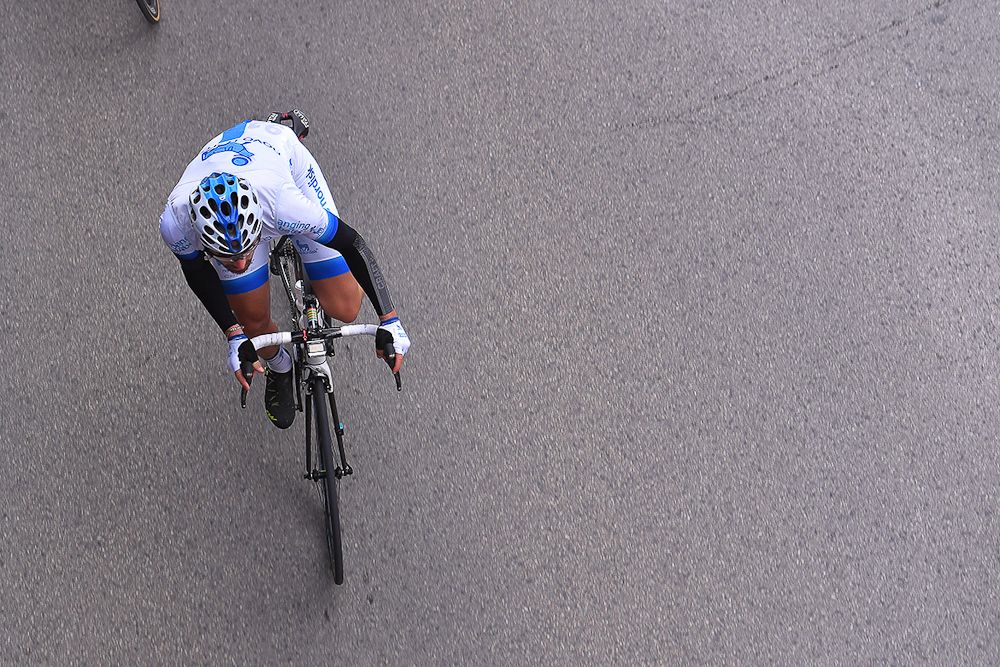 A Novo Nordisk rider at GP Industria &amp; Artigianato