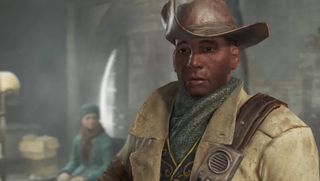 Preston Garvey, mouth agape