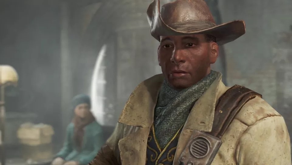 Preston Garvey, mouth agape