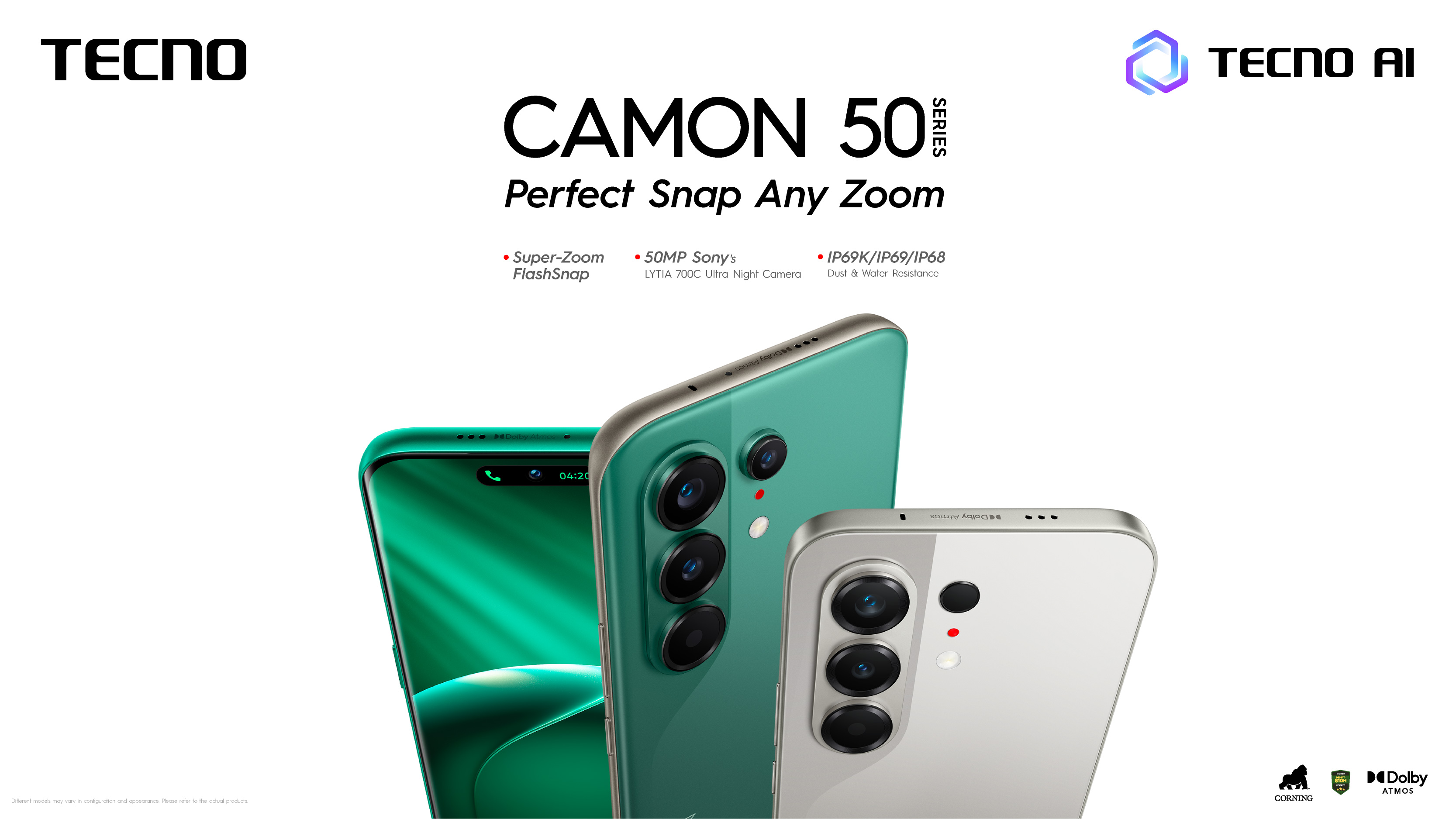 The Tecno Camon 50 series