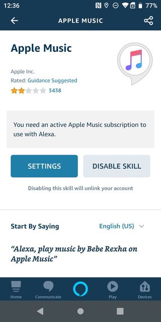 Alexa app Apple Music 5