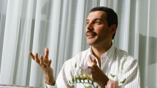 Freddie Mercury speaking in an interview
