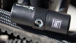 Tex-Lock bike lock key hole closeup