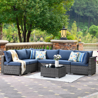 Xizzi Sunrise Rattan Outdoor Sectional