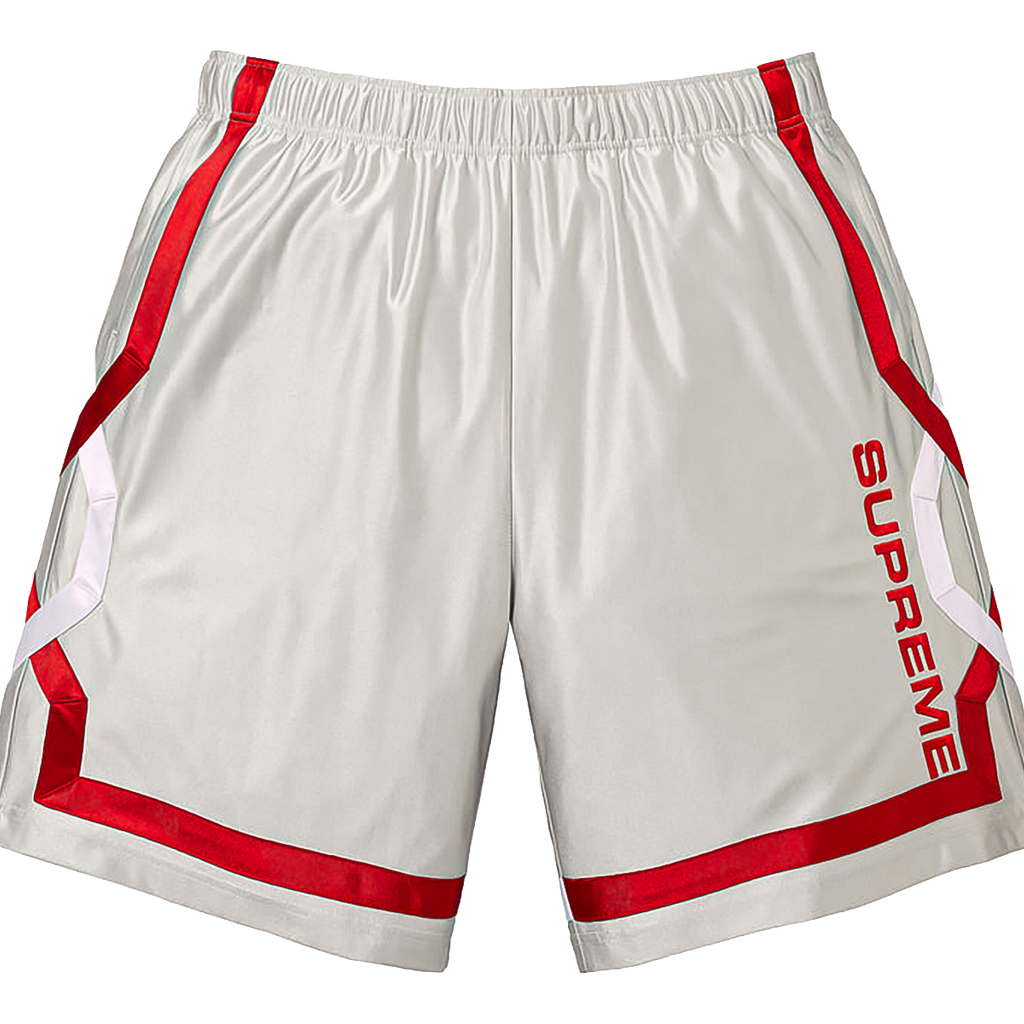 Chain Link Basketball Short "ss26 - Silver" Su28042 &mdash; Xxxs