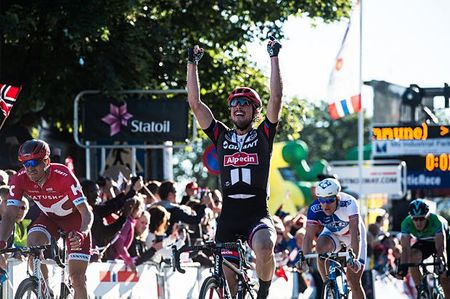John Degenkolb (Gaint-Alpecin) wins stage 4 at Arctic Race of Norway