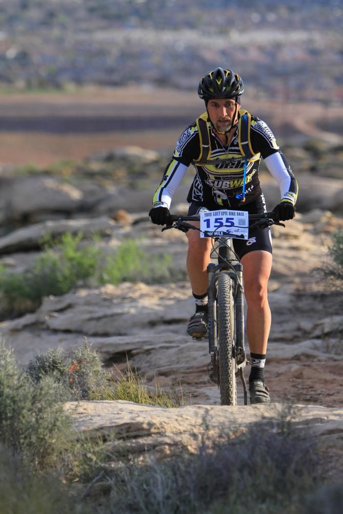 Masters racer David Jolin