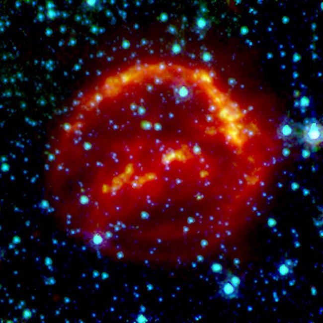 Meteore in Supernova
