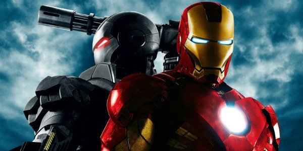 Iron Man and War Machine in promotional material for Iron Man 2