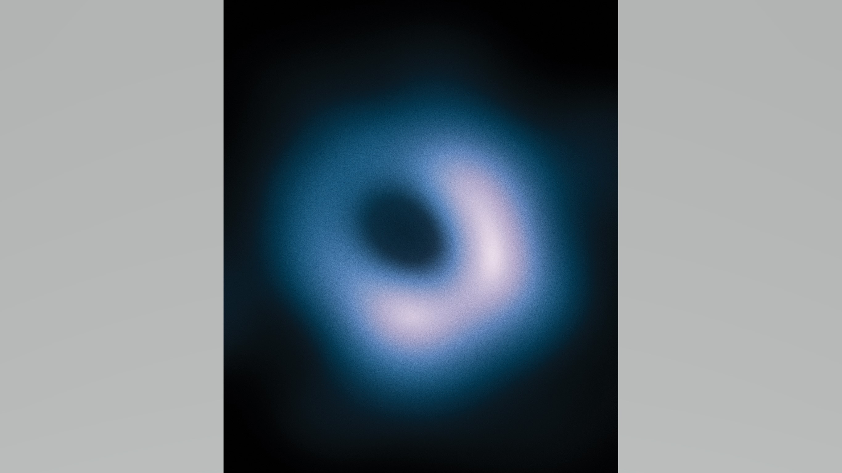 The cover of Arcade Fire's record "We," featuring the Event Horizon Telescope image of black hole M87*.