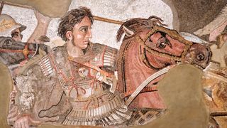 A fragmented mosaic of Alexander the Great