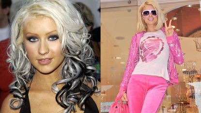 Christina Aguilera, Paris Hilton, 2000s