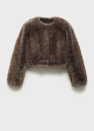 Fur Effect Jacket - Women | Mango Usa