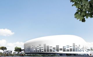 Sports stadium render