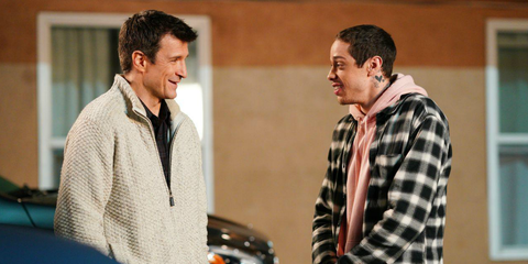 The Suicide Squad Is Why Pete Davidson Is Joining Nathan Fillion S The Rookie You Re Welcome Cinemablend
