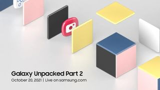 Samsung Galaxy Unpacked Part 2 - October 20 event invite