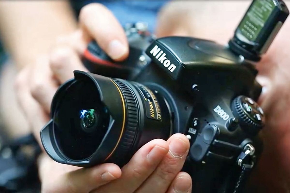 What is a fisheye lens and when would you use just one?