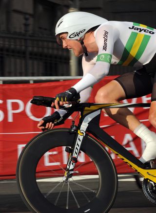 Luke Durbridge, winner, under-23 men time trial, Road World Championships 2011