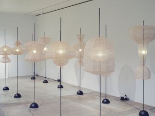 Paper lamps by Nendo