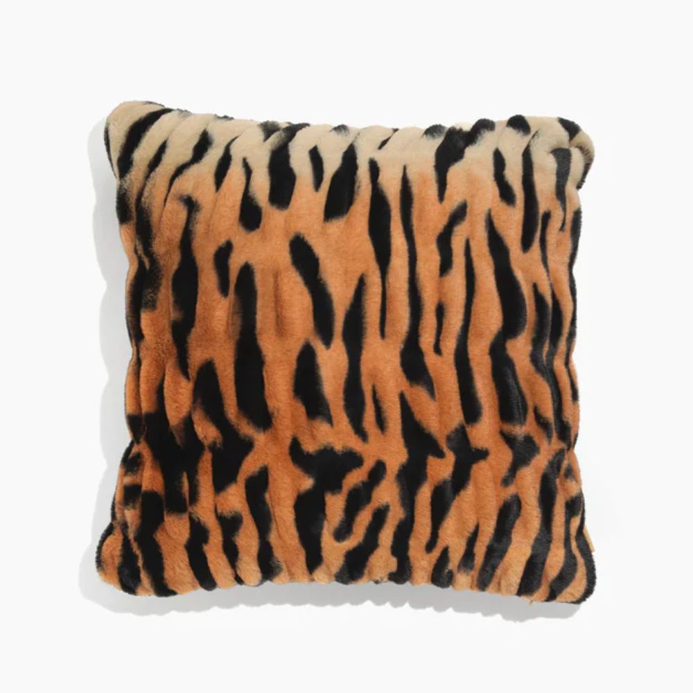Square Jungle Tiger Pillow