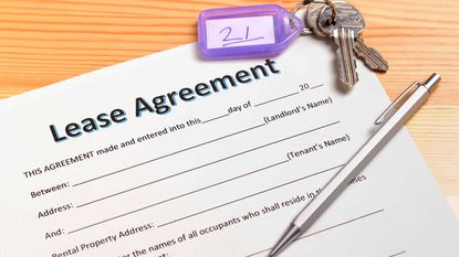 picture of a lease agreement