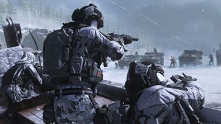 Une scène cinématique de Modern Warfare 3