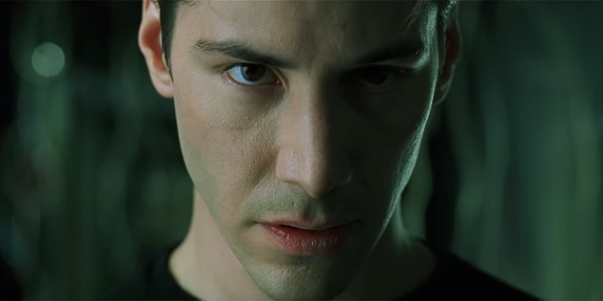 Keanu Reeves in The Matrix