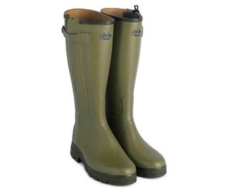 light green wellies